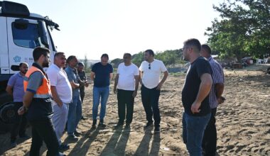 YANGIN MAĞDURU AİLEYE DESTEK OLDU