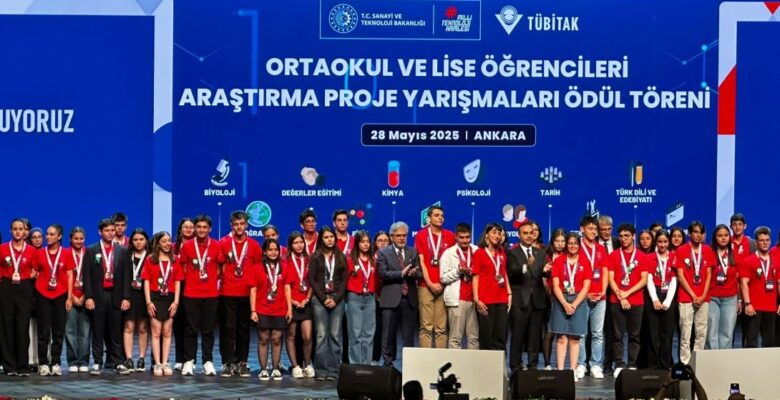 TÜBİTAK finalinde Tekirdağ rüzgârı
