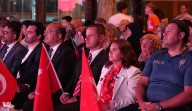 ERGENE’DE 15 TEMMUZ DEMOKRASİ VE MİLLİ BİRLİK GÜNÜ ANMA PROGRAMI DÜZENLENDİ
