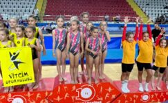 CİMNASTİKTE TÜRKİYE ŞAMPİYONU OLDULAR