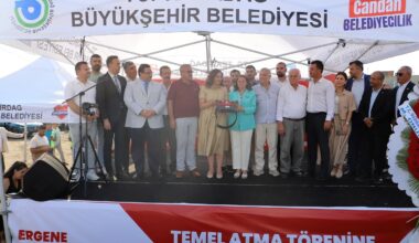 ERGENE İTFAİYE İSTASYONU’NUN TEMELİ ATILDI