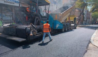 ASFALT HAMLESİNİ BAŞLADI