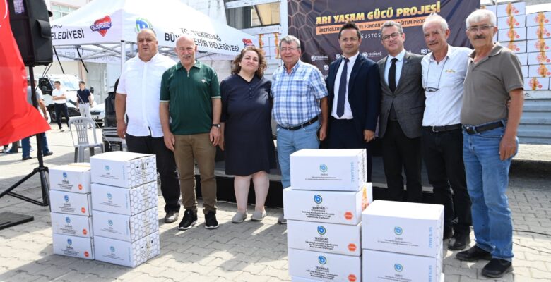 BÜYÜKŞEHİR’DEN ARICILARA CANDAN DESTEK