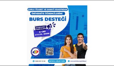 ÇORLU TSO EĞİTİME DESTEĞİNİ SÜRDÜRÜYOR