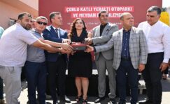ÇORLU’YA MODERN KATLI YERALTI OTOPARKI