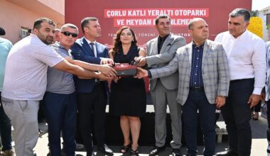 ÇORLU’YA MODERN KATLI YERALTI OTOPARKI