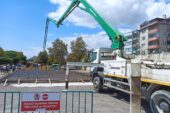 YAŞAM KOMPLEKSİNDE İLK BETON ATILDI