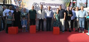 BAĞBOZUMU ŞENLİĞİ SARMA YARIŞMASI İLE RENKLENDİ