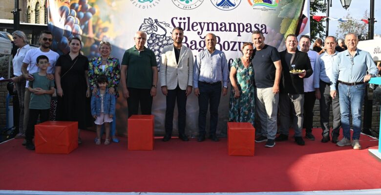 BAĞBOZUMU ŞENLİĞİ SARMA YARIŞMASI İLE RENKLENDİ