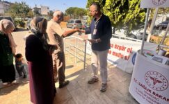 ERGENE DE TÜTÜNLE MÜCADELE ÇALIŞMASI
