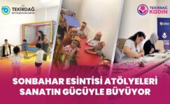 KADINLAR VE ÇOCUKLAR DOĞAYLA BULUŞTU