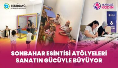 KADINLAR VE ÇOCUKLAR DOĞAYLA BULUŞTU