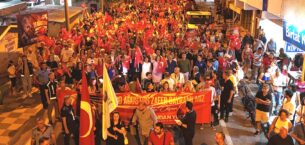 ŞARKÖY “ZAFER” COŞKUSUYLA AYDINLANDI