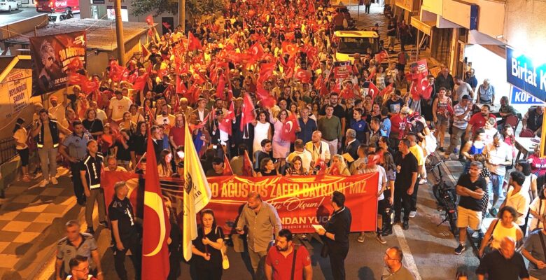 ŞARKÖY “ZAFER” COŞKUSUYLA AYDINLANDI
