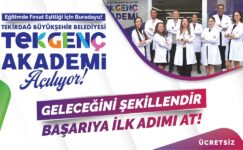 TEK GENÇ AKADEMİ AÇILIYOR
