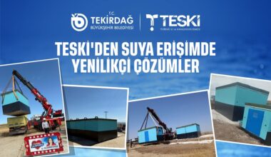TESKİ’DEN YENİLİKÇİ ÇÖZÜMLER