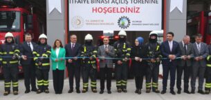 ERGENE’ DE İLK İTFAİYE İSTASYONU AÇILDI