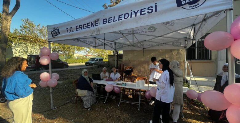 ERGENE’DE MEME KANSERİ FARKINDALIK AYI ETKİNLİĞİ
