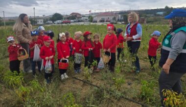 MİNİK ÇİFTÇİLER İŞ BAŞINDA