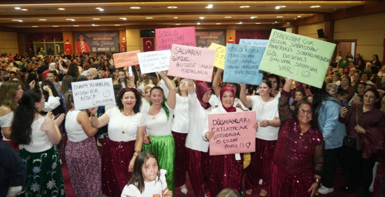 ERGENE’DE BİNLERCE KADIN ŞALVAR GECESİNDE BULUŞTU!
