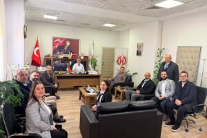 CHP ÇORLU İLÇE YONETİMİ ZİYARETLERE BASLADI