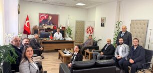 CHP ÇORLU İLÇE YONETİMİ ZİYARETLERE BASLADI