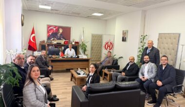 CHP ÇORLU İLÇE YONETİMİ ZİYARETLERE BASLADI