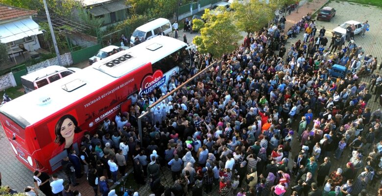 BÜYÜKŞEHİR’DEN UMRE YOLCULARINA ULAŞIM DESTEĞİ