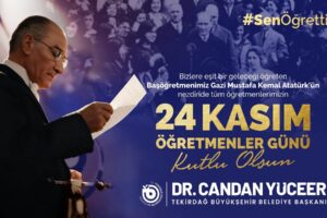 EMEKÇİLERİNDEN BAŞÖĞRETMEN ATATÜRK’E VEFA