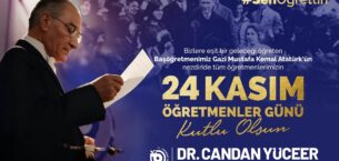 EMEKÇİLERİNDEN BAŞÖĞRETMEN ATATÜRK’E VEFA