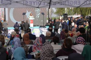 MÜGE BAŞKAN SÖZ VERDİ YAPTI