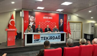 TEKİRDAĞ CHP İL YÖNETİMİNDE GOREV DAĞILIMI BELLİ OLDU
