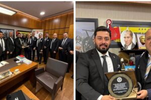 BAŞKAN OKATAN VE YÖNETİMİ ANKARA’DA