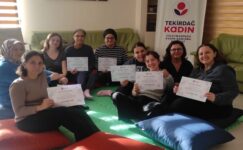  “KADINLARLA KENDİMİZİ KEŞFEDİYORUZ” ATÖLYESİ TAMAMLANDI