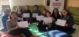  “KADINLARLA KENDİMİZİ KEŞFEDİYORUZ” ATÖLYESİ TAMAMLANDI