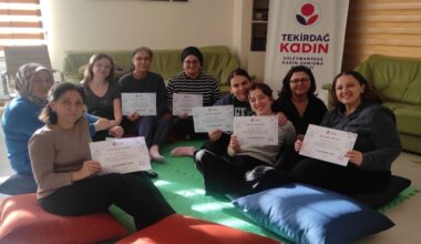  “KADINLARLA KENDİMİZİ KEŞFEDİYORUZ” ATÖLYESİ TAMAMLANDI