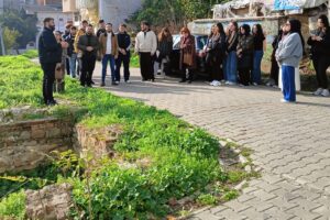 ÖĞRENCİLER MİRAS ATÖLYESİ’NDE TARİHLE BULUŞTULAR