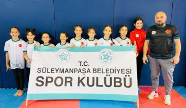 SÜLEYMANPAŞALI MİNİK CİMNASTİKÇİLERDEN BÜYÜK BAŞARI