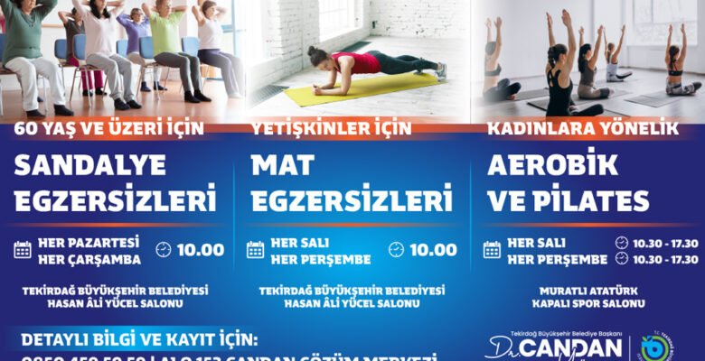 TEKİRDAĞLI KADINLAR SPORLA BULUŞUYOR