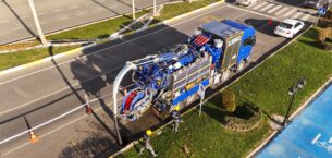 TESKİ’NİN YENİ NESİL KOMBİNE KANAL TEMİZLEME ARACI SAHADA