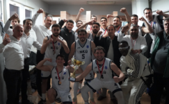 TNKÜ BASKETBOL TAKIMI NAMAĞLUP ŞAMPİYON