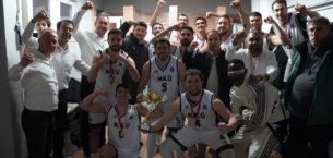 TNKÜ BASKETBOL TAKIMI NAMAĞLUP ŞAMPİYON