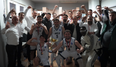 TNKÜ BASKETBOL TAKIMI NAMAĞLUP ŞAMPİYON