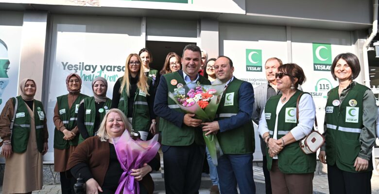 YEŞİLAY AİLESİ BAŞKANI VOLKAN NALLAR’A TEŞEKKÜR ETTİ