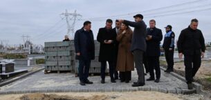 ÇORLU’DA YAPIMI DEVAM EDEN YATIRIMLARI İNCELEDİ