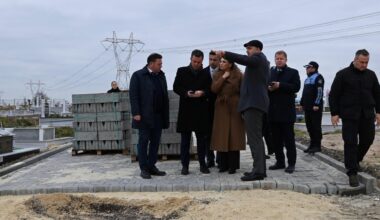 ÇORLU’DA YAPIMI DEVAM EDEN YATIRIMLARI İNCELEDİ