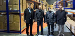 REKTÖR ŞAHIN’DEN PERSONEL VE HASTALARA MORAL ZIYARETİ