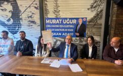 MURAT UĞUR ADAYLIĞINI AÇIKLADI