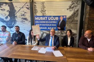 MURAT UĞUR ADAYLIĞINI AÇIKLADI