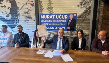MURAT UĞUR ADAYLIĞINI AÇIKLADI